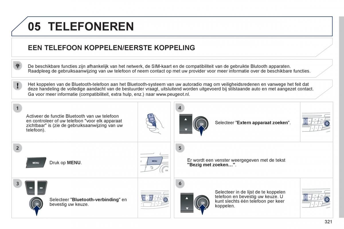 Peugeot 508 handleiding / page 323