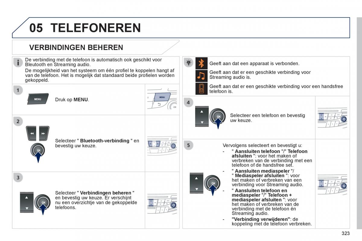 Peugeot 508 handleiding / page 325