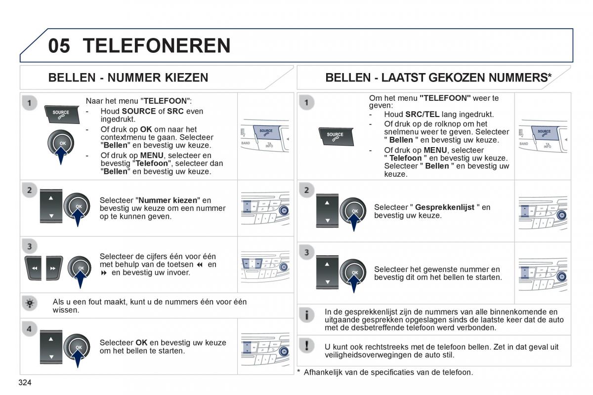 Peugeot 508 handleiding / page 326