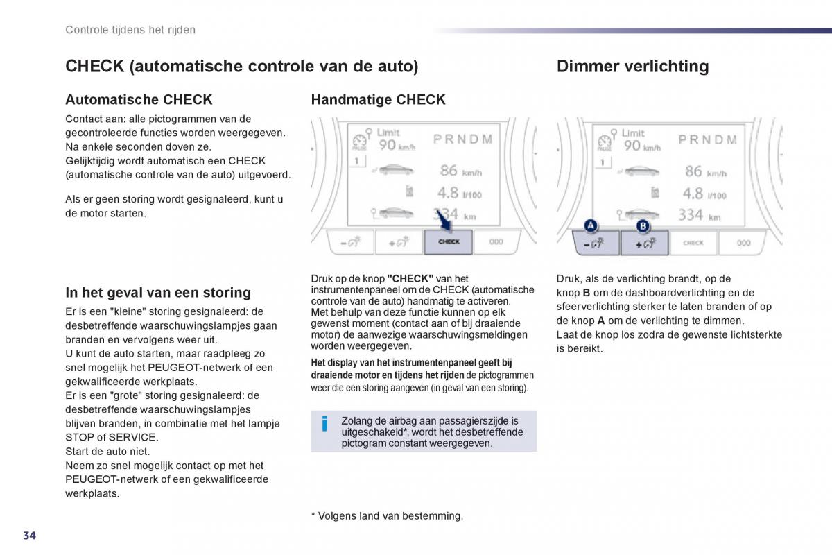 Peugeot 508 handleiding / page 36