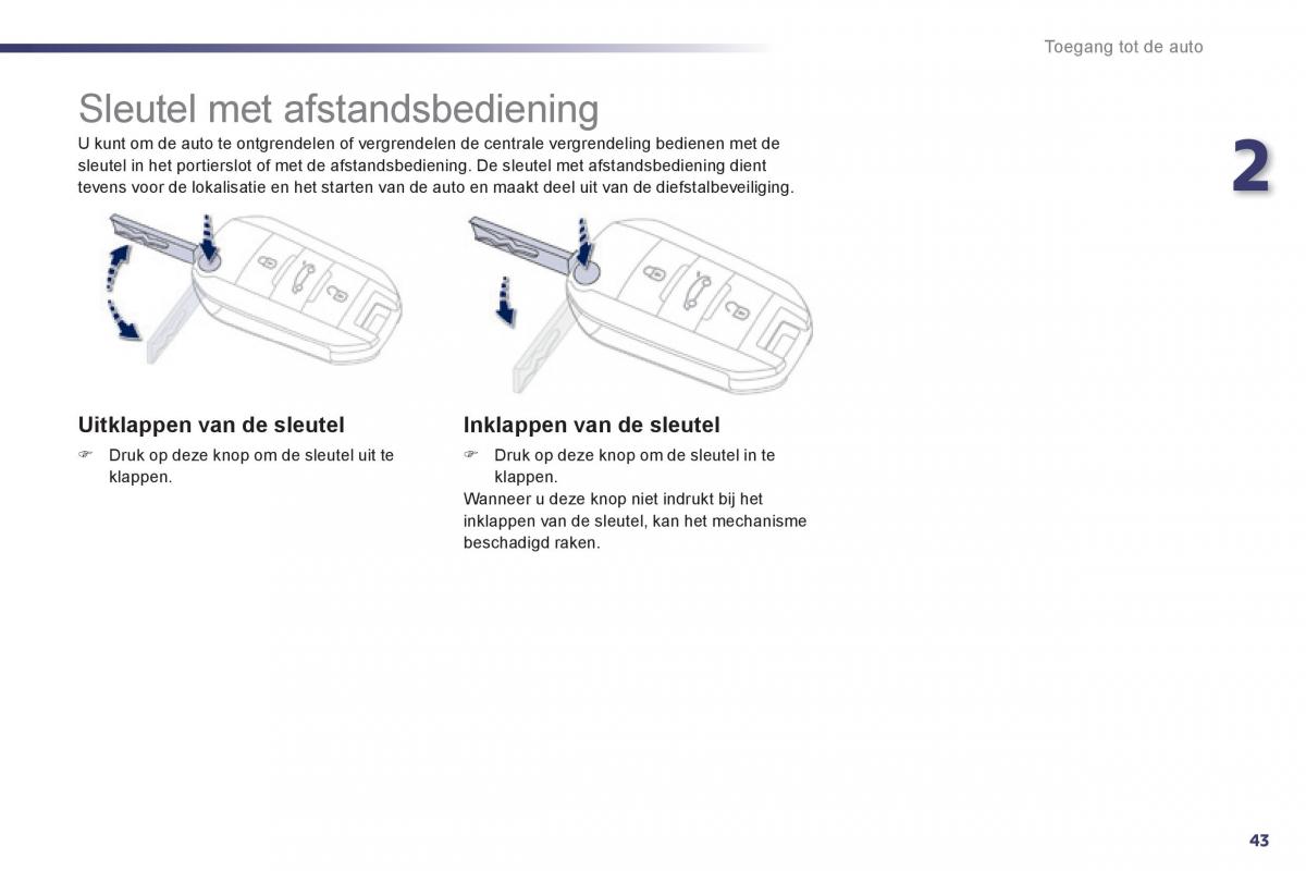 Peugeot 508 handleiding / page 45