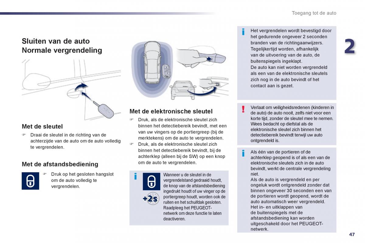 Peugeot 508 handleiding / page 49