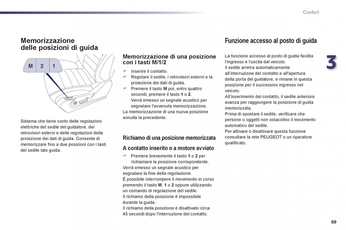 Peugeot 508 manuale del proprietario / page 71