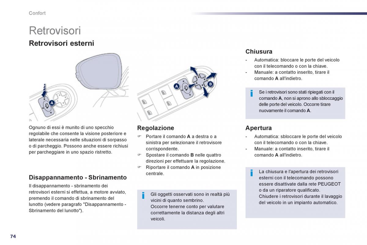 Peugeot 508 manuale del proprietario / page 76