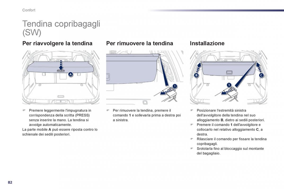 Peugeot 508 manuale del proprietario / page 84