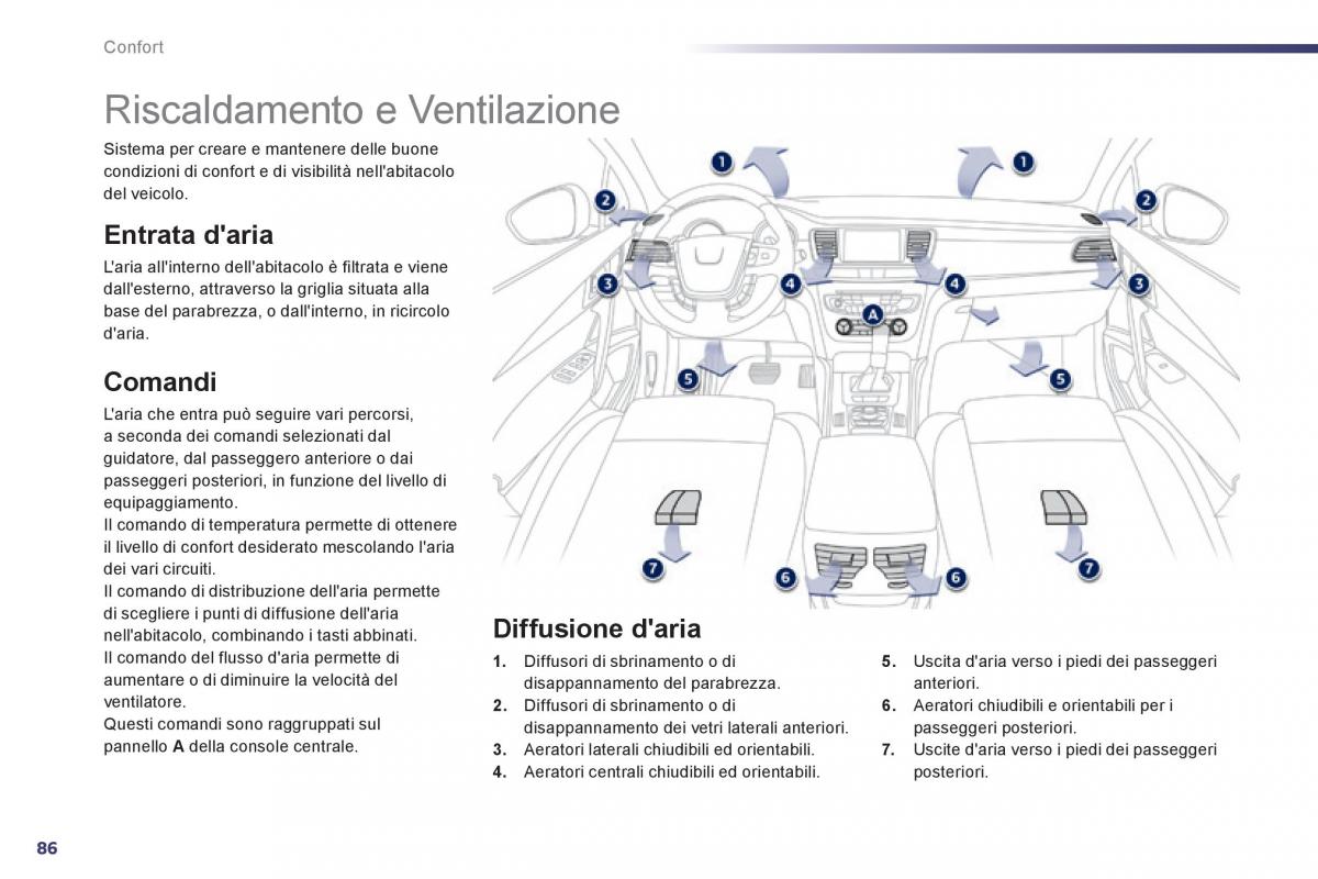 Peugeot 508 manuale del proprietario / page 88