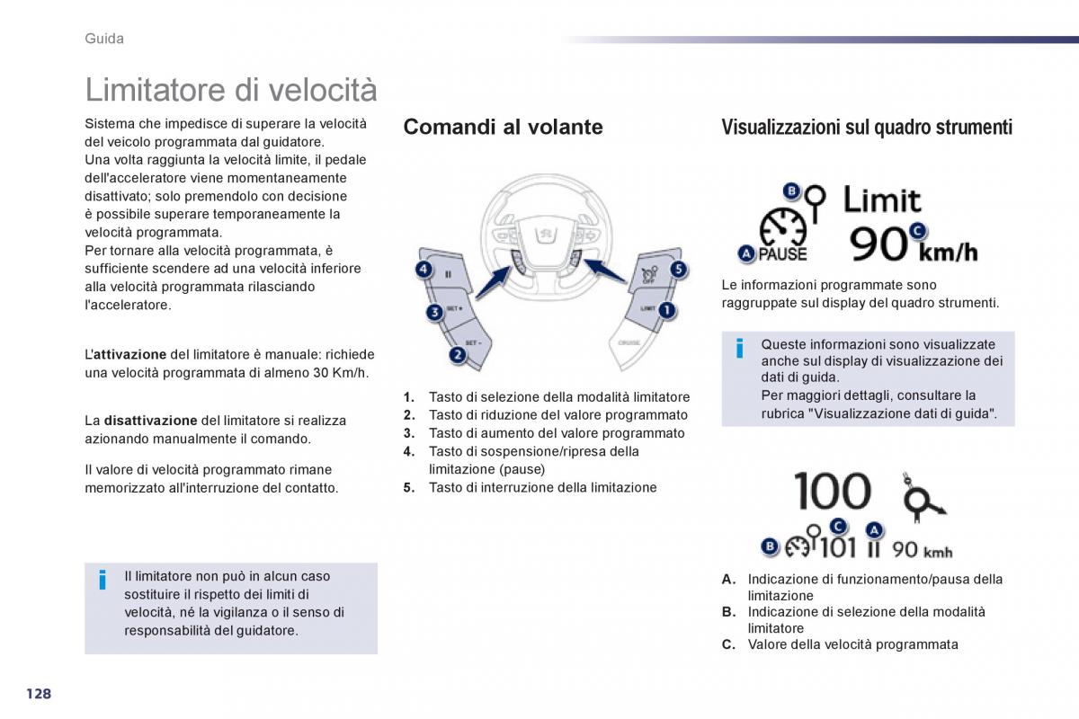 Peugeot 508 manuale del proprietario / page 130