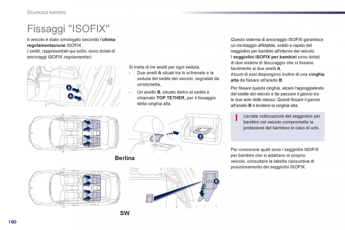 Peugeot 508 manuale del proprietario / page 162