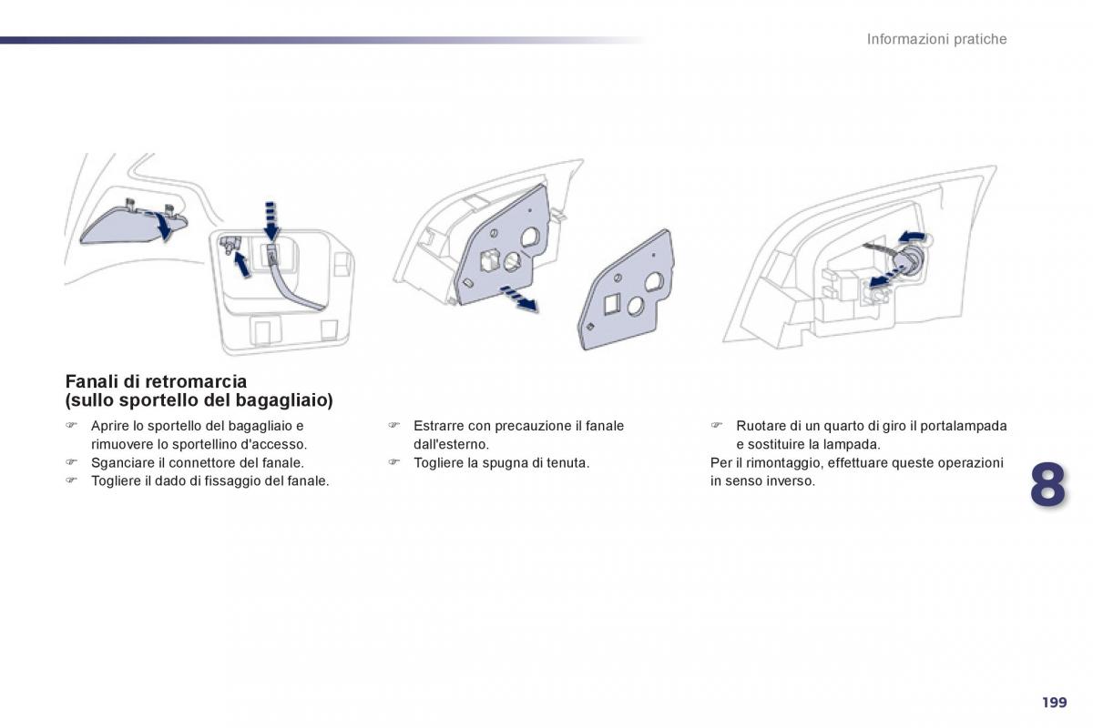 Peugeot 508 manuale del proprietario / page 201