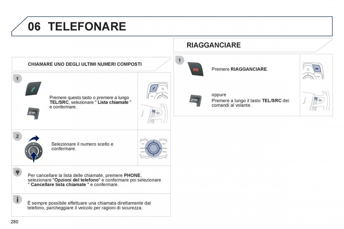 Peugeot 508 manuale del proprietario / page 282