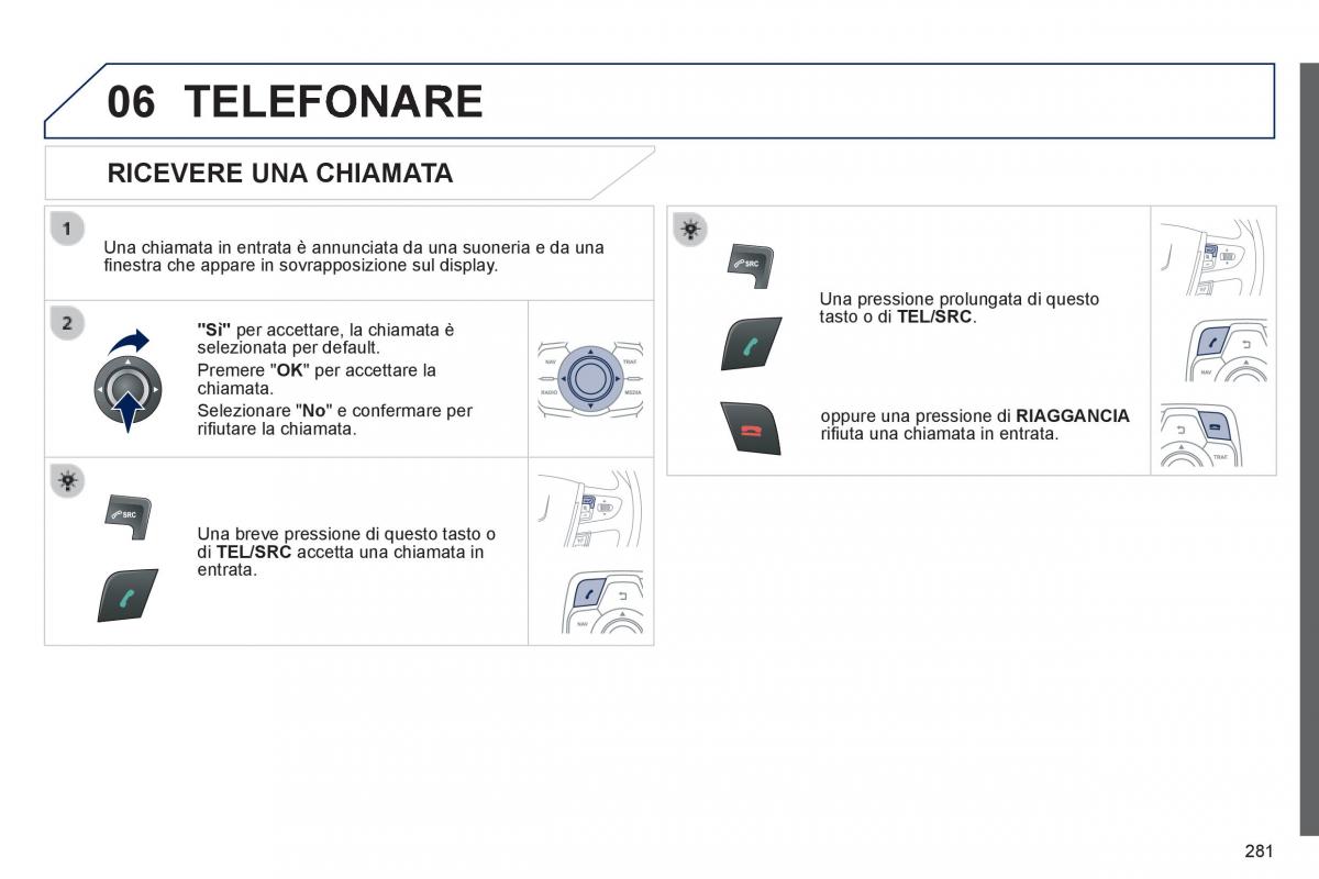 Peugeot 508 manuale del proprietario / page 283