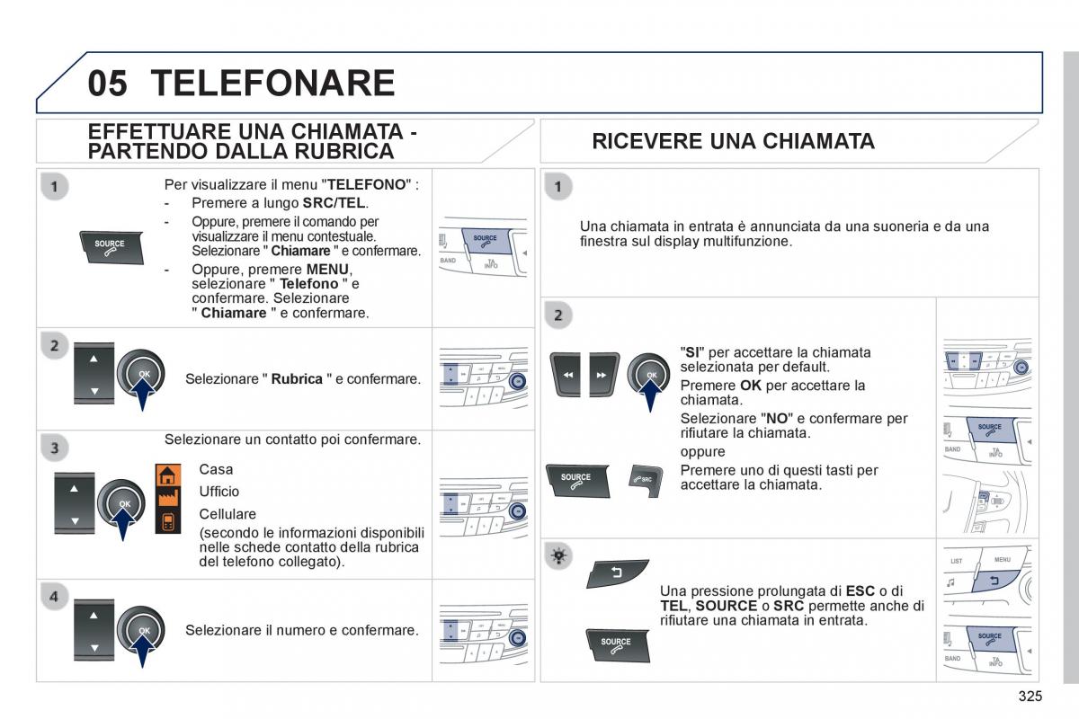 Peugeot 508 manuale del proprietario / page 327