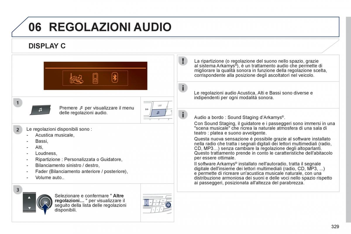 Peugeot 508 manuale del proprietario / page 331