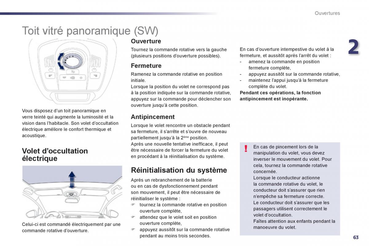 Peugeot 508 manuel du proprietaire / page 65