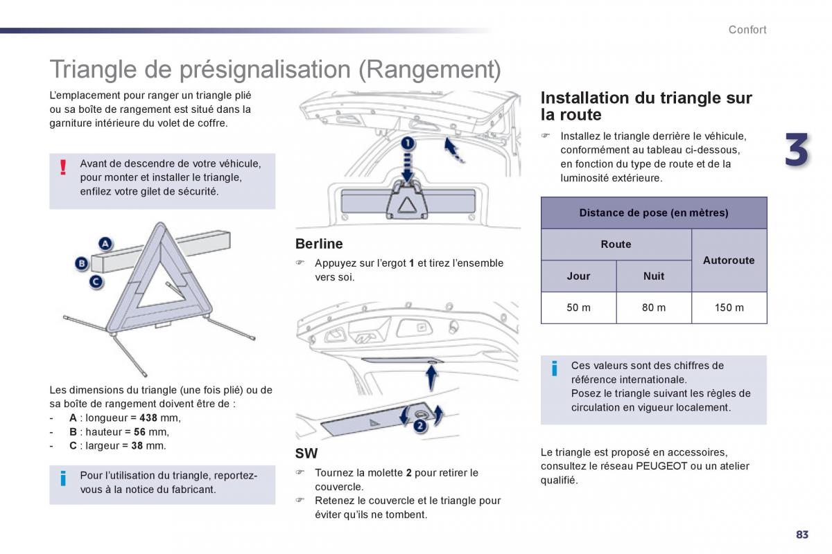 Peugeot 508 manuel du proprietaire / page 85