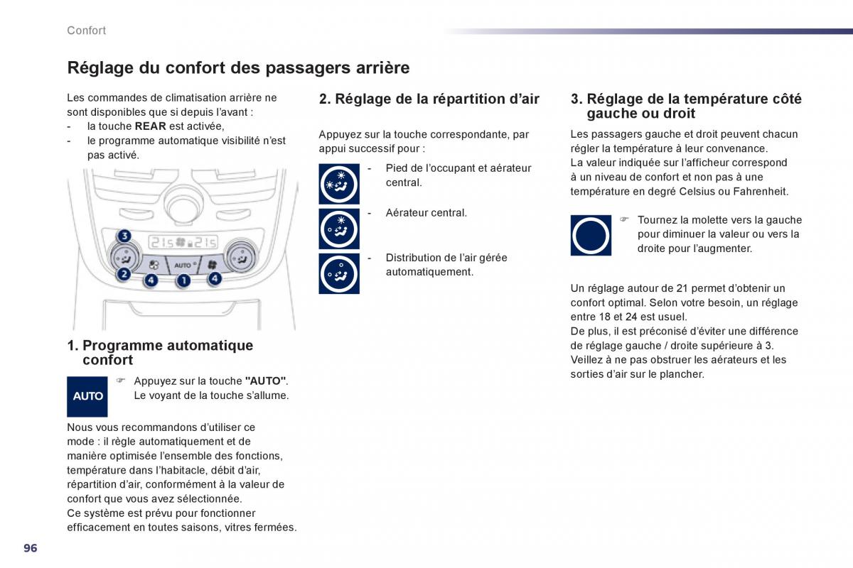 Peugeot 508 manuel du proprietaire / page 98