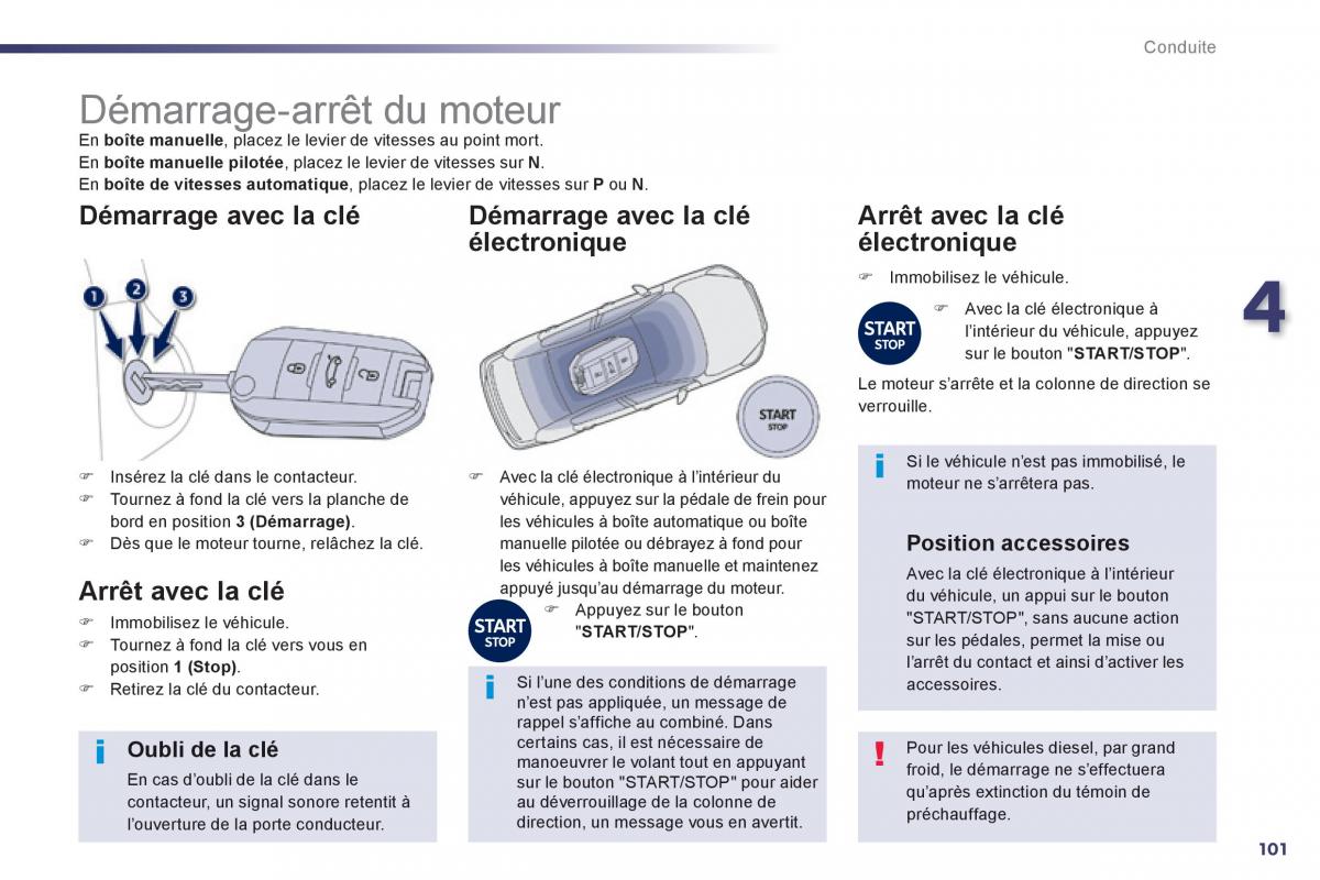 Peugeot 508 manuel du proprietaire / page 103