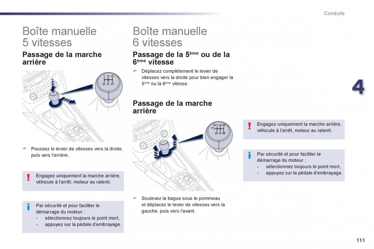 Peugeot 508 manuel du proprietaire / page 113