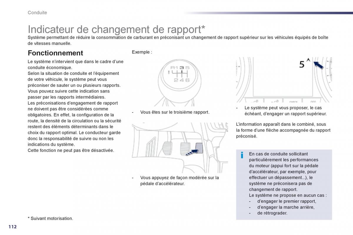 Peugeot 508 manuel du proprietaire / page 114