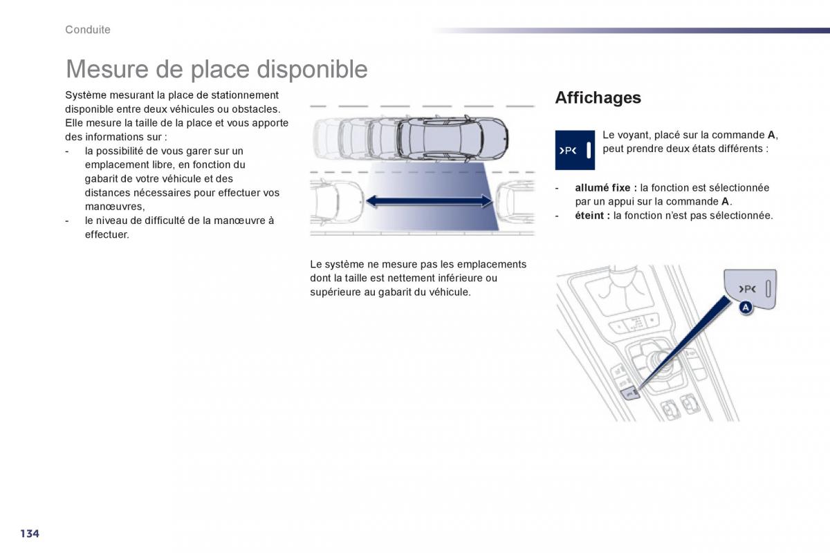 Peugeot 508 manuel du proprietaire / page 136