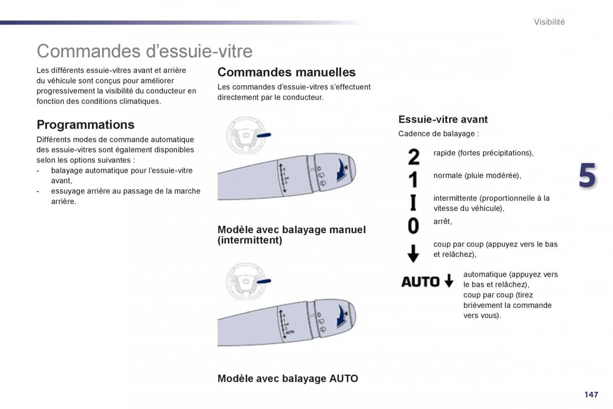 Peugeot 508 manuel du proprietaire / page 149