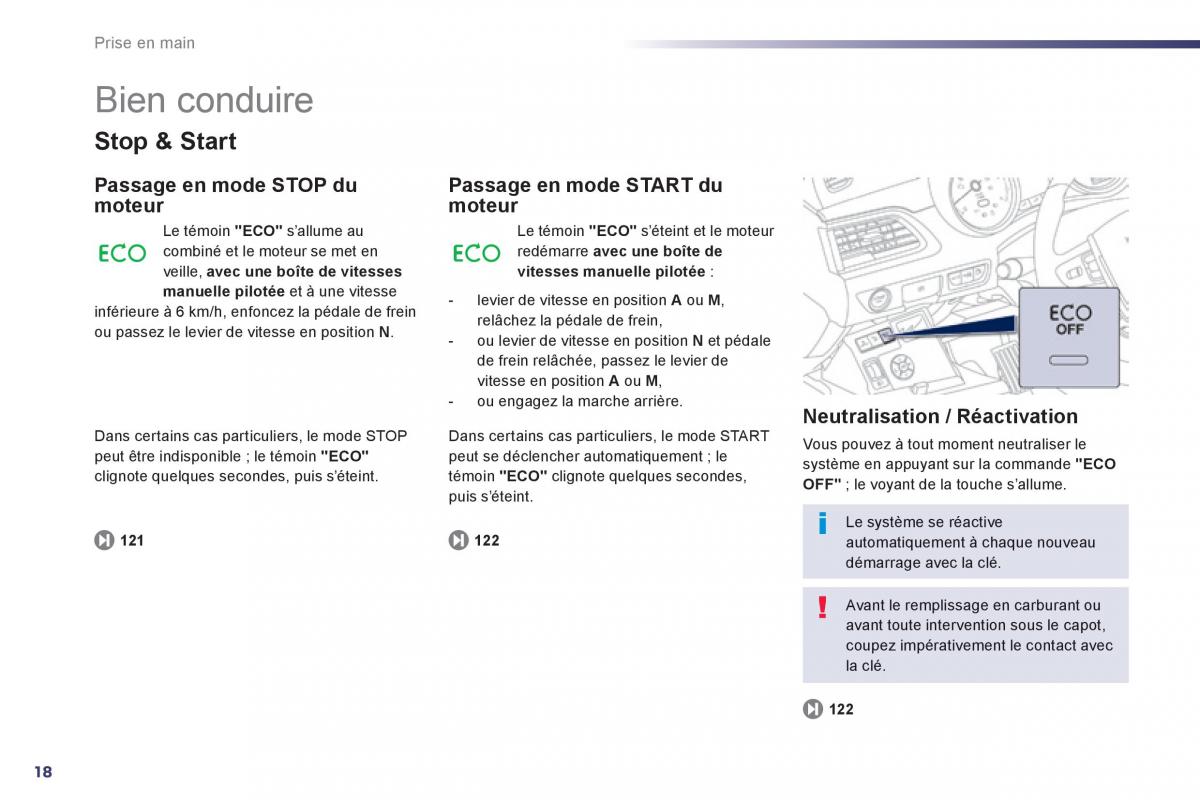 Peugeot 508 manuel du proprietaire / page 20