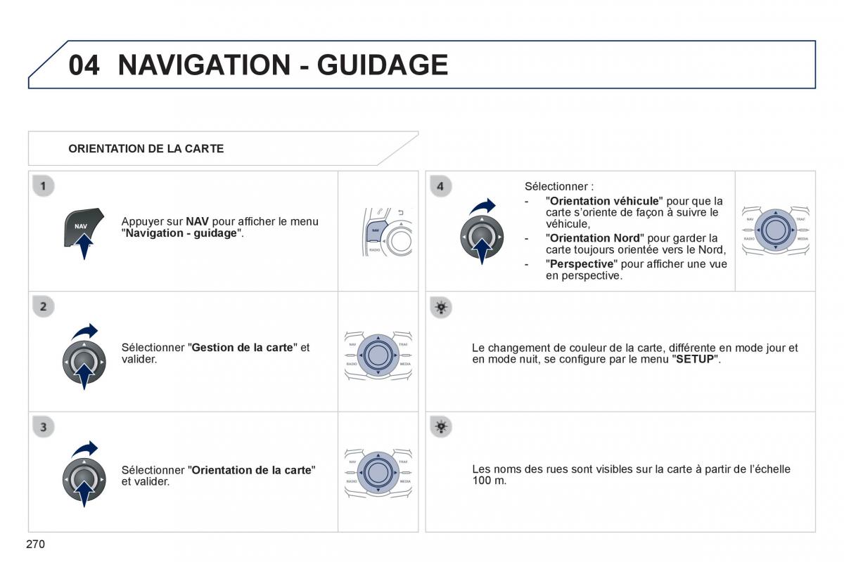 Peugeot 508 manuel du proprietaire / page 272