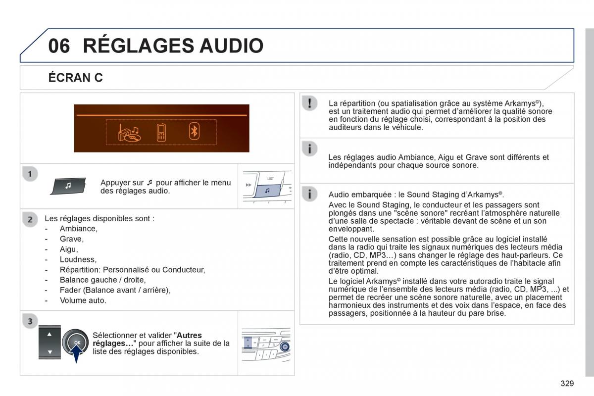 Peugeot 508 manuel du proprietaire / page 331