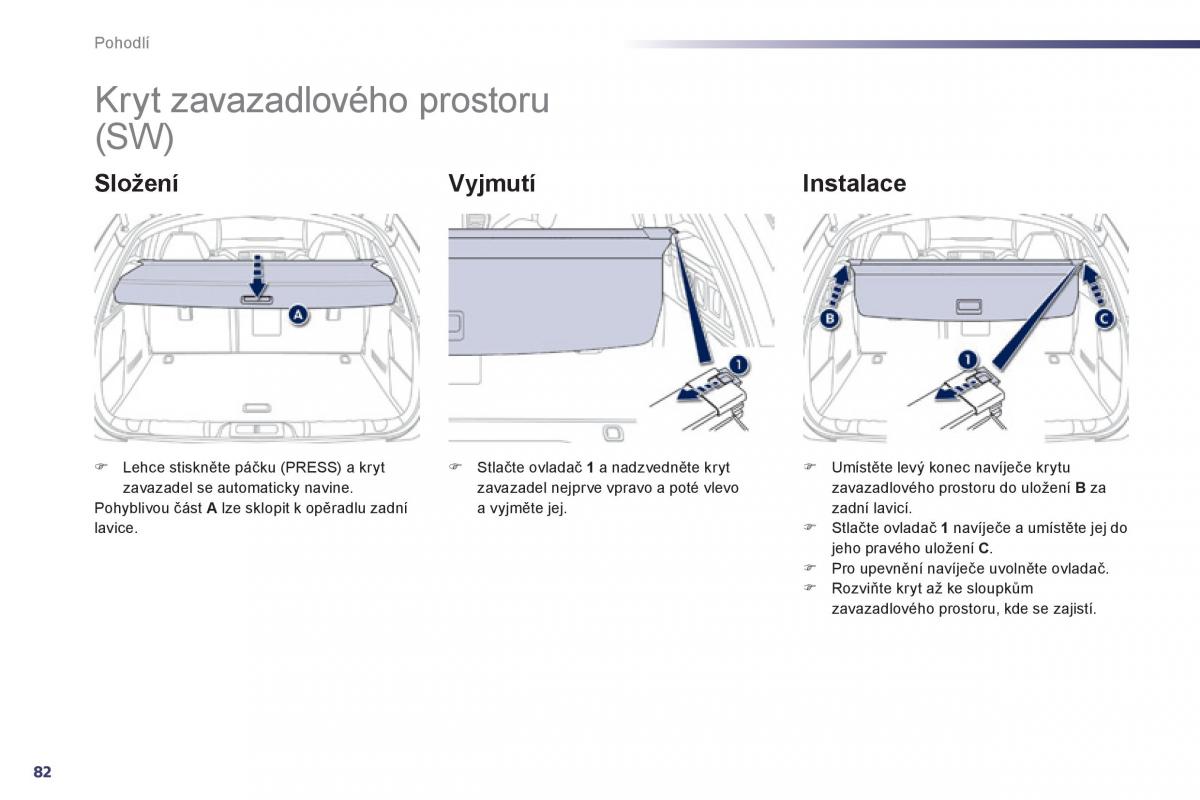 Peugeot 508 navod k obsludze / page 84