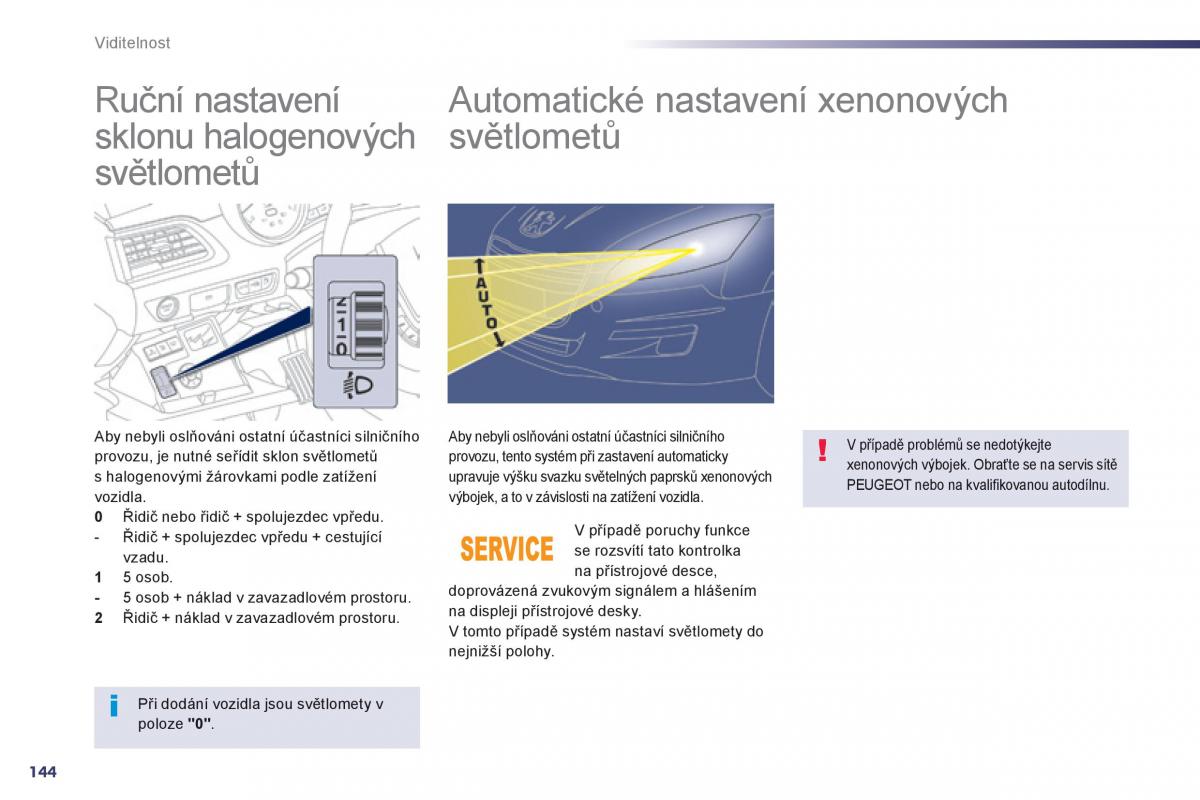 Peugeot 508 navod k obsludze / page 146