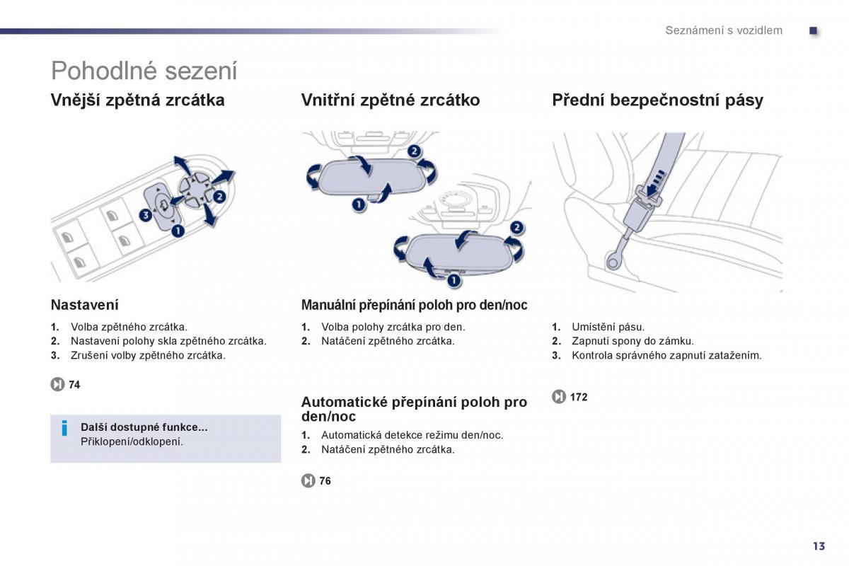 Peugeot 508 navod k obsludze / page 15