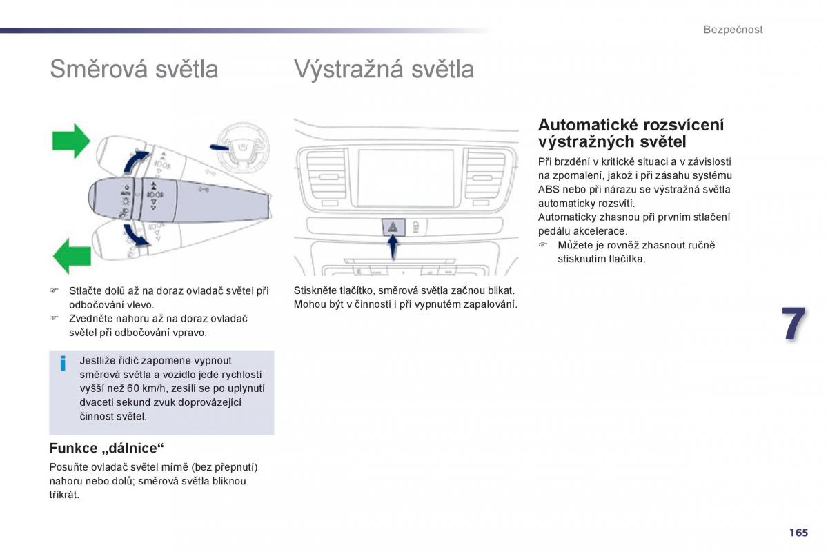 Peugeot 508 navod k obsludze / page 167