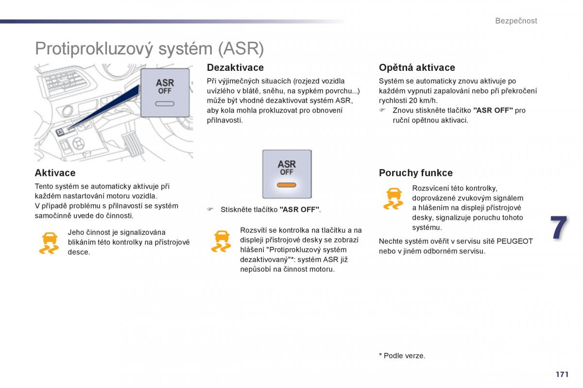 Peugeot 508 navod k obsludze / page 173