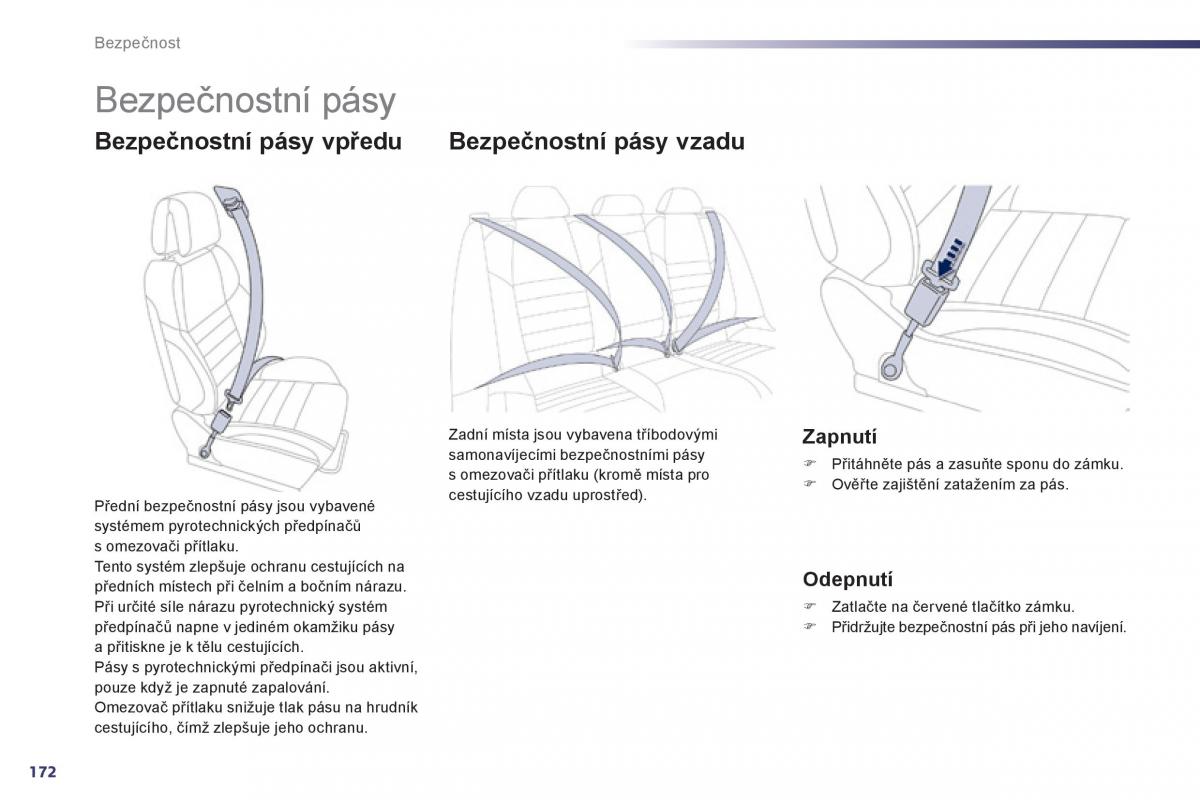 Peugeot 508 navod k obsludze / page 174