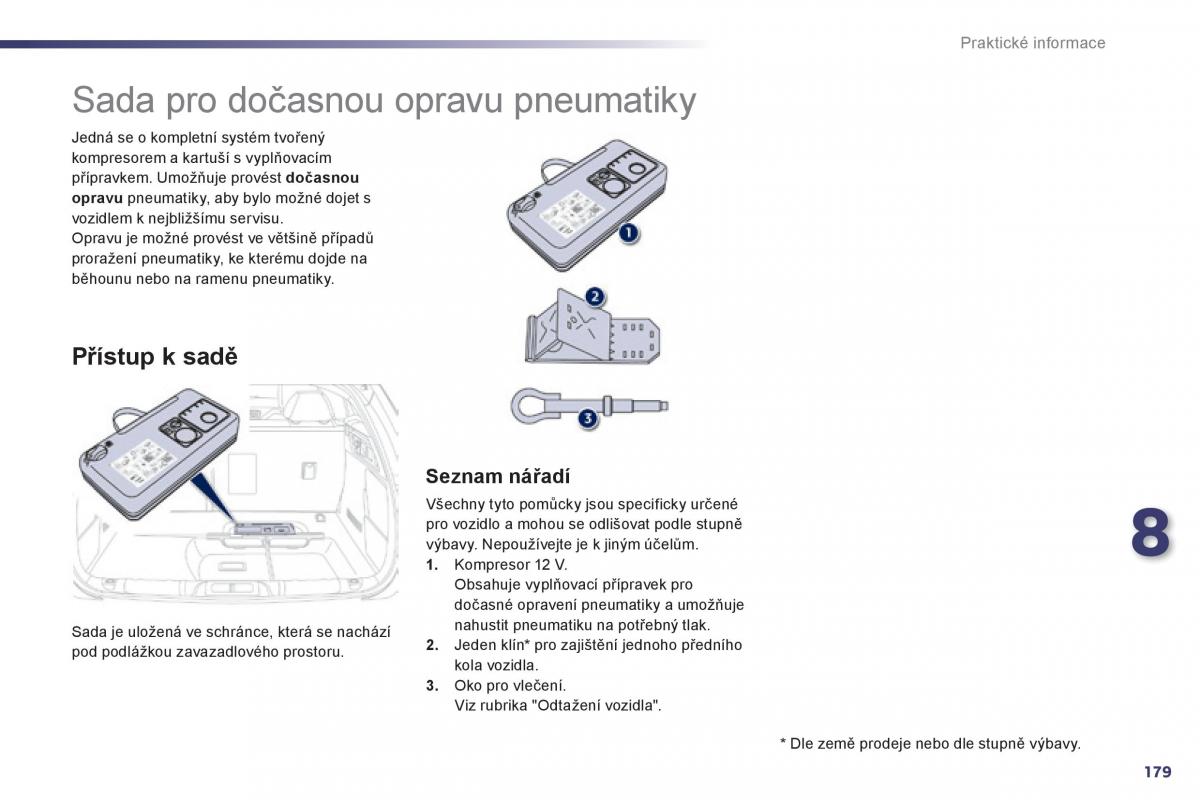 Peugeot 508 navod k obsludze / page 181