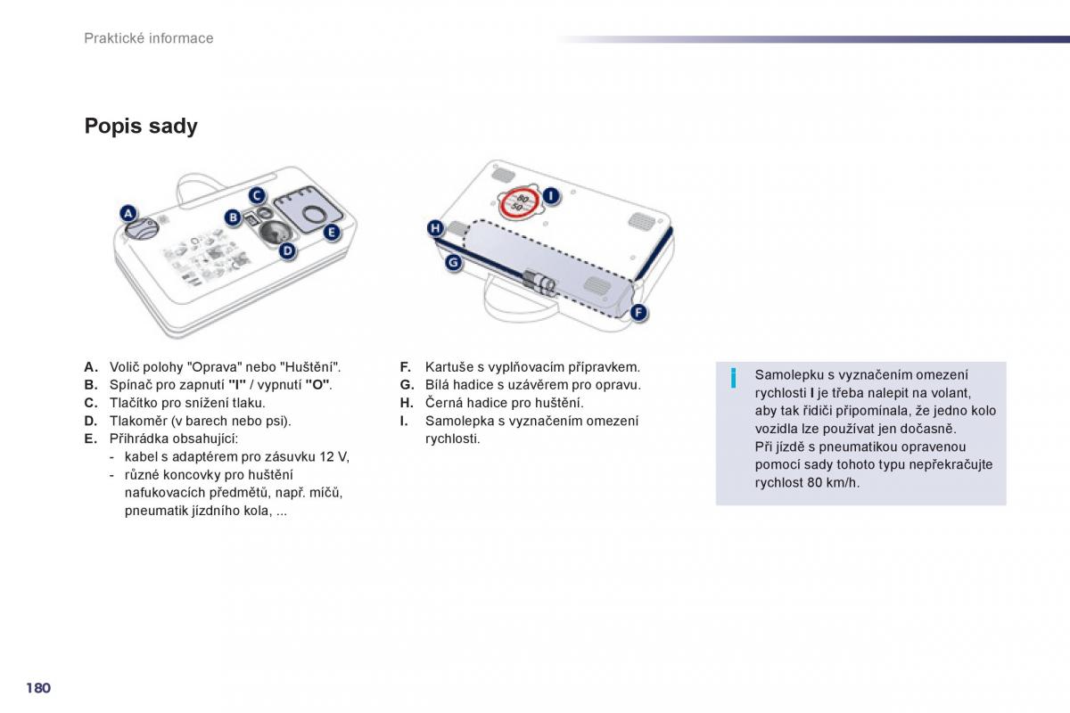 Peugeot 508 navod k obsludze / page 182