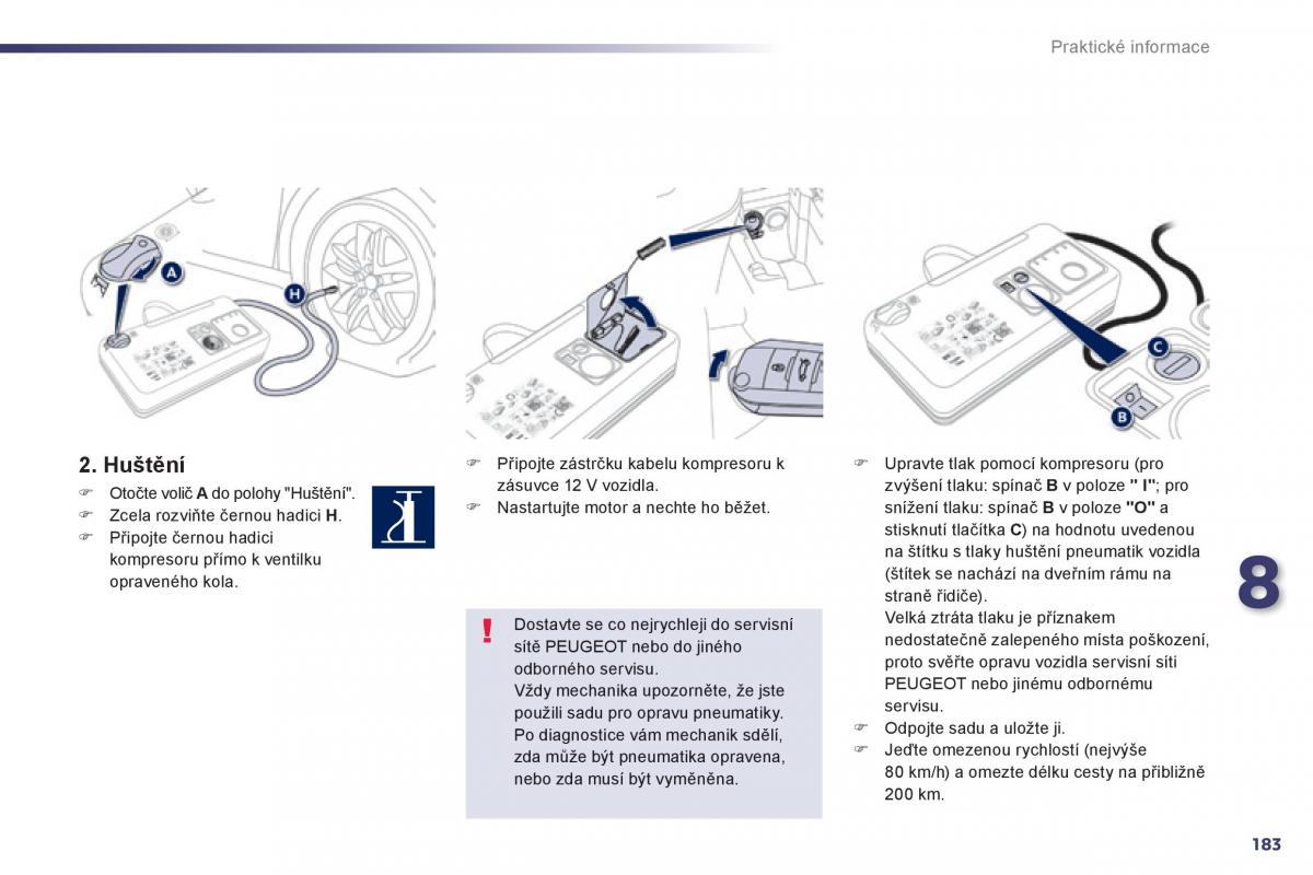 Peugeot 508 navod k obsludze / page 185