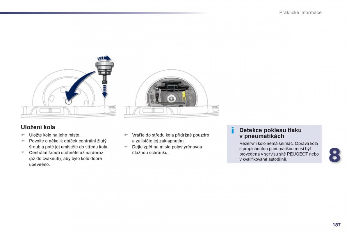 Peugeot 508 navod k obsludze / page 189