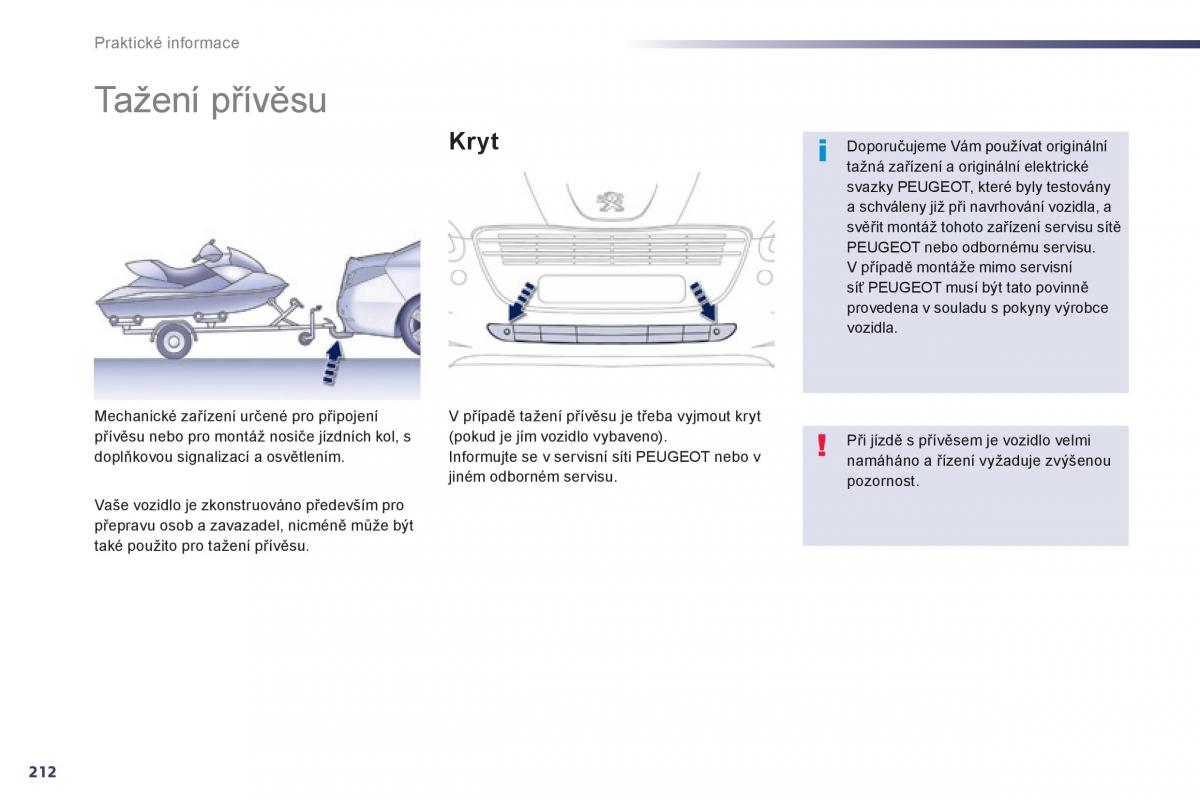 Peugeot 508 navod k obsludze / page 214