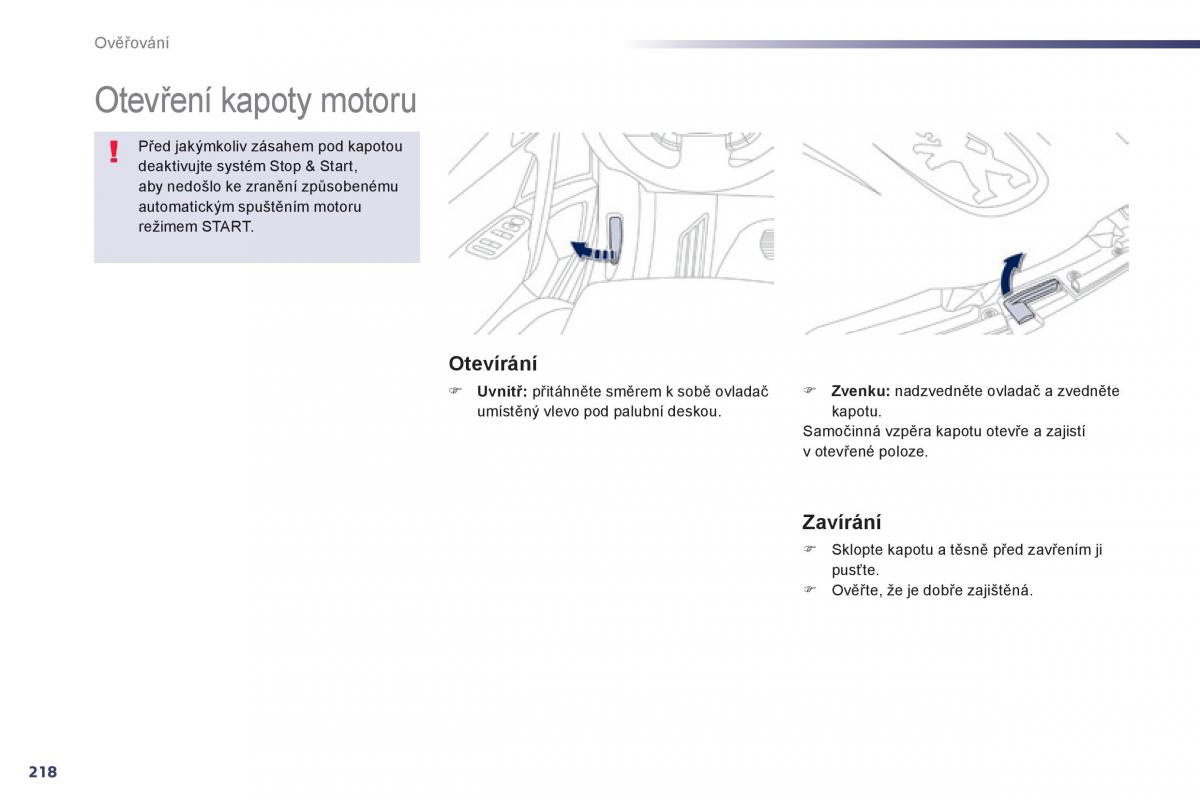 Peugeot 508 navod k obsludze / page 220