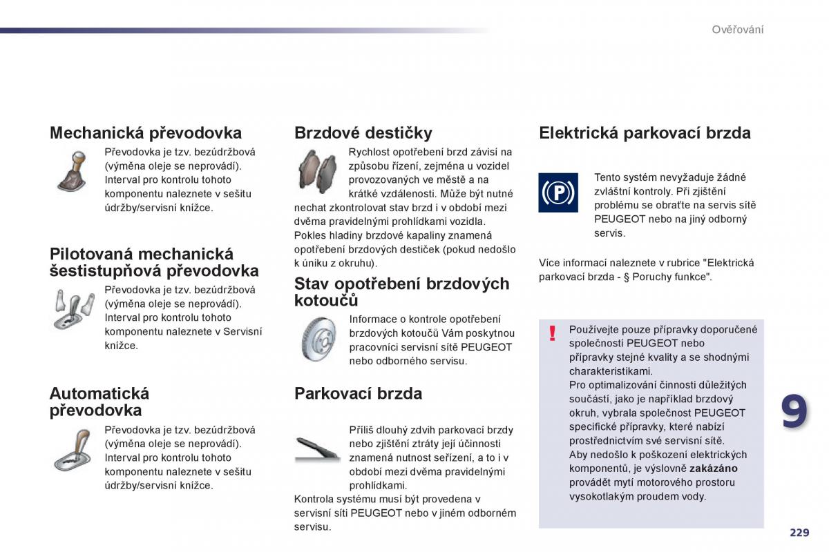 Peugeot 508 navod k obsludze / page 231