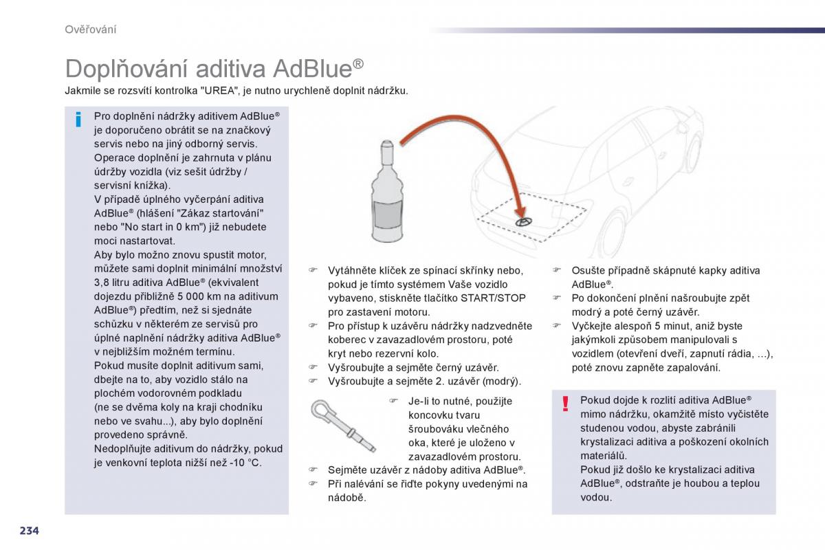 Peugeot 508 navod k obsludze / page 236