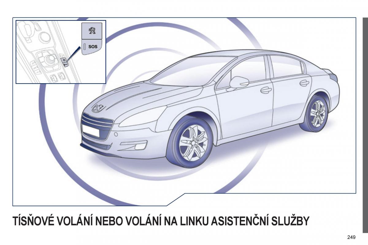 Peugeot 508 navod k obsludze / page 251