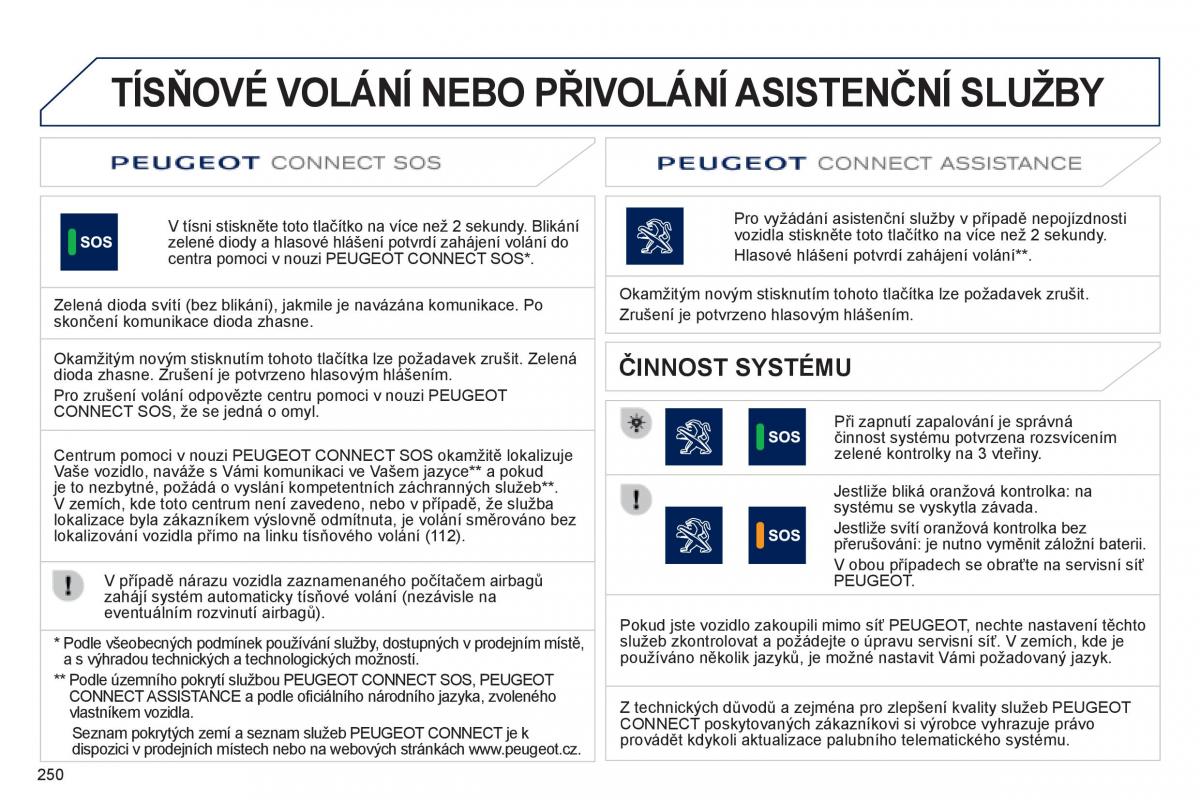 Peugeot 508 navod k obsludze / page 252