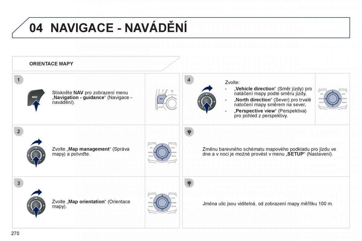 Peugeot 508 navod k obsludze / page 272