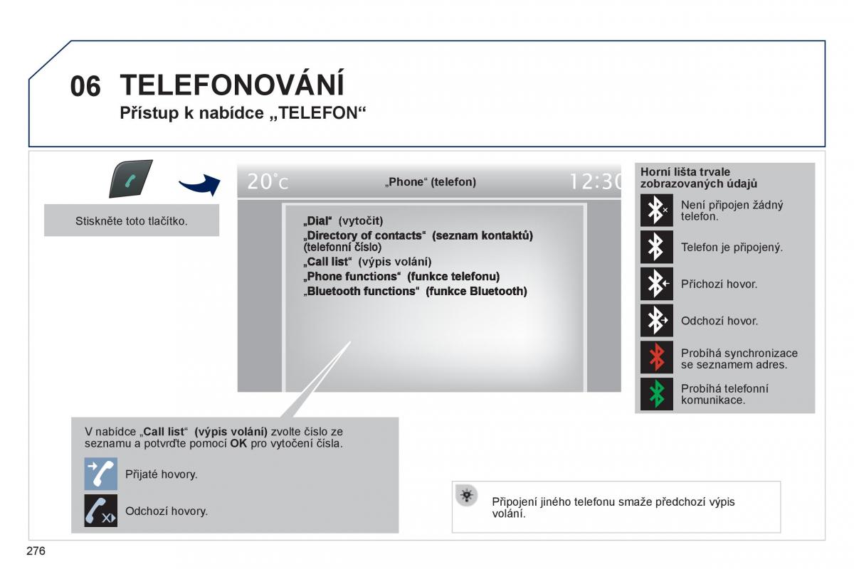 Peugeot 508 navod k obsludze / page 278