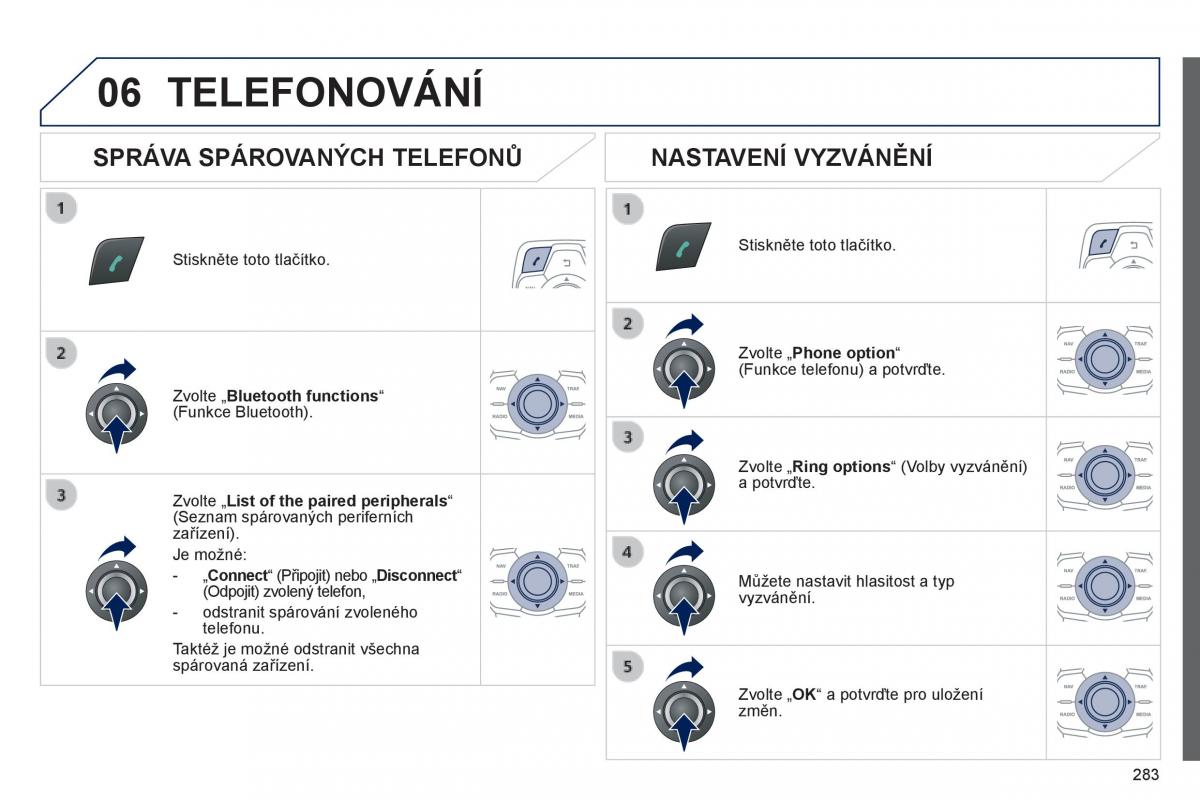 Peugeot 508 navod k obsludze / page 285