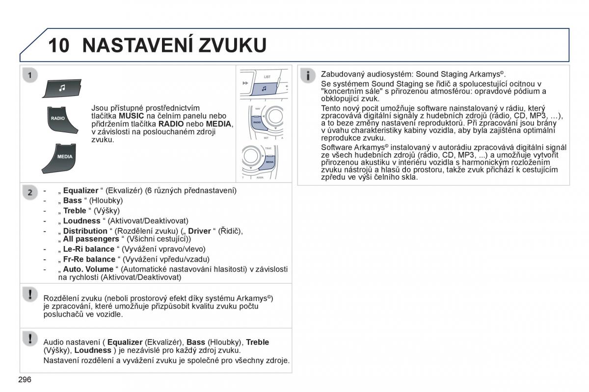 Peugeot 508 navod k obsludze / page 298