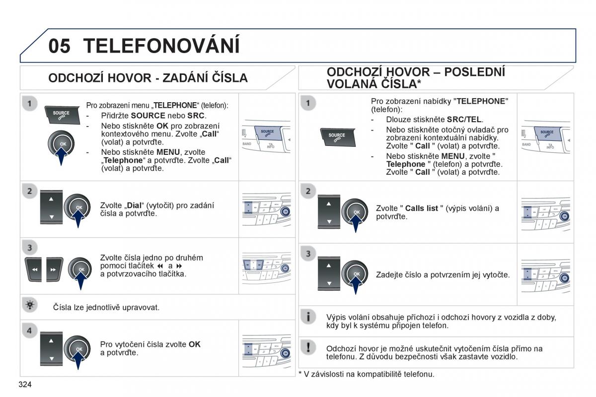 Peugeot 508 navod k obsludze / page 326