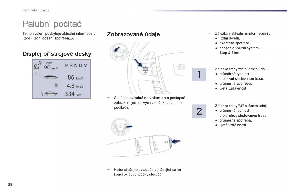 Peugeot 508 navod k obsludze / page 40